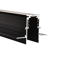 Шинопровод магнитный встраиваемый Crystal Lux SPACE CLT 0.123 01 L2000 BL