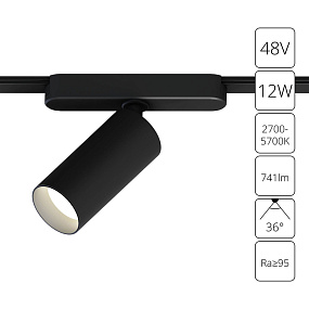 Магнитный трековый светильник Arte Lamp RAPID A2958PL-1BK