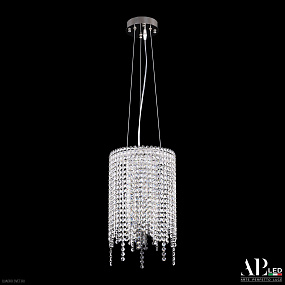 Хрустальный светодиодный подвесной светильник APL LED Sicilia SH01.25.B.LED -DIM.Ni