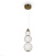 Светодиодный подвесной светильник Maytoni Collar P069PL-L16G3K