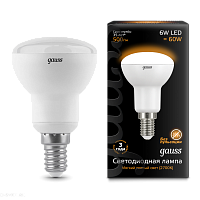 Лампа LED Gauss Рефлекторная 6 Вт E14 2700K 220В 106001106