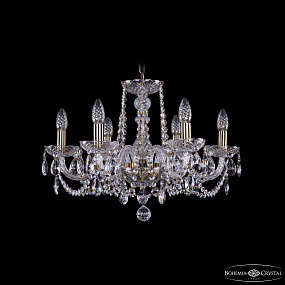 Хрустальная подвесная люстра Bohemia IVELE Crystal 1402/6/195/Pa