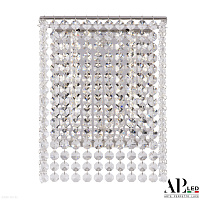 Бра хрустальное светодиодное APL LED Rimini S500.B1.20-27.A.4000
