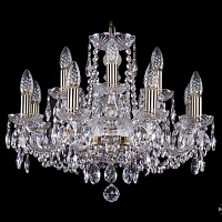 Хрустальная подвесная люстра Bohemia IVELE Crystal 1402/8+4/195/Pa