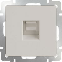 Розетка Ethernet RJ-45  (слоновая кость) Werkel WL03-RJ-45-ivory