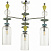 Потолочная люстра Odeon Light BIZET 4893/3C