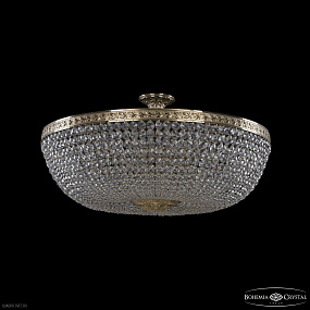 Хрустальная потолочная люстра Bohemia IVELE Crystal 19151/90IV G