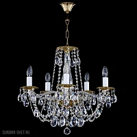 Подвесная хрустальная люстра ArtGlass DEMETER V. POLISHED CE