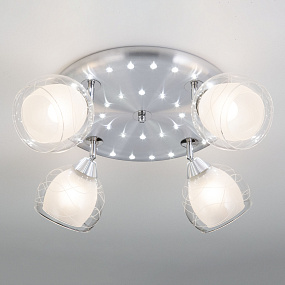 Люстра потолочная CITILUX Самба+LED CL158142