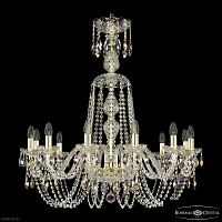 Большая хрустальная люстра Bohemia IVELE Crystal 1402/12/300/XL-90 G K801