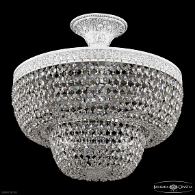 Хрустальная потолочная люстра Bohemia IVELE Crystal AL19091/35FL WMN