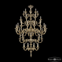 Большая хрустальная люстра Bohemia Ivele Crystal Verona 72101/8+8+16+8+8/360/5d GB