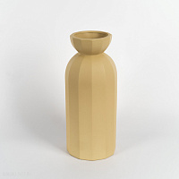 Ваза декоративная (бежевый) CERAMICA DESIGN Lily S VLYL33-1001