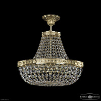 Хрустальная подвесная люстра Bohemia IVELE Crystal 19113/H1/35IV G