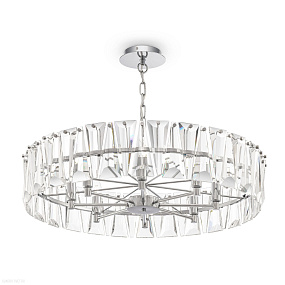 Подвесная хрустальная люстра Maytoni Puntes MOD043PL-08CH