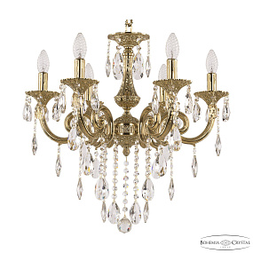 Подвесная хрустальная люстра Bohemia Ivele Crystal Verona 72117/6/175 B G