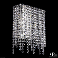 Бра хрустальное светодиодное APL LED Sicilia SH500.B1.25-32.B.Ni.4000