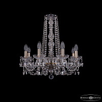 Хрустальная подвесная люстра Bohemia IVELE Crystal 1402/8/195/h-58 Pa