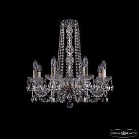 Хрустальная подвесная люстра Bohemia IVELE Crystal 1402/8/195/h-58 Pa