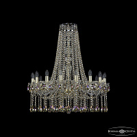 Большая хрустальная люстра Bohemia IVELE Crystal 1413/16/300/h-93 G R801