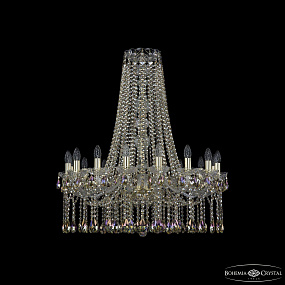 Большая хрустальная люстра Bohemia IVELE Crystal 1413/16/300/h-93 G R801
