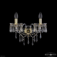 Бра с хрусталем Bohemia IVELE Crystal 1403B/2/160/XL G