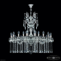 Большая хрустальная люстра Bohemia IVELE Crystal Florence 71107/24/365/XL B NW