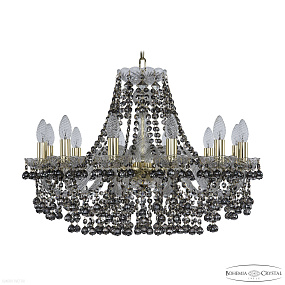 Хрустальная подвесная люстра Bohemia IVELE Crystal 1409/12/240 G R731