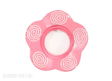 Светильник встраиваемый Цеток Donolux Baby DL306G/pink