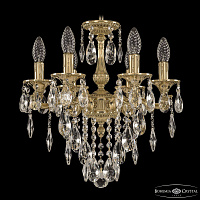 Подвесная хрустальная люстра Bohemia Ivele Crystal 73102/6/125 B G