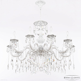 Большая хрустальная люстра Bohemia IVELE Crystal AL78101/10/300 A WMN