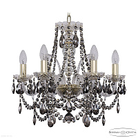Хрустальная подвесная люстра Bohemia IVELE Crystal 1411/6/160 G R731