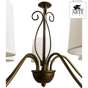 Люстра подвесная Arte Lamp CAROLINA A9239LM-5BR