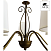 Люстра подвесная Arte Lamp CAROLINA A9239LM-5BR
