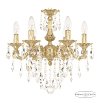 Подвесная хрустальная люстра Bohemia Ivele Crystal Florence 71101/6/125 B G