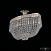 Хрустальная потолочная люстра Bohemia IVELE Crystal 19273/80IV GW