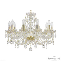 Хрустальная подвесная люстра Bohemia IVELE Crystal 105/10/195 G