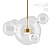 Светодиодный подвесной светильник Odeon Light BUBBLES 4640/12LB