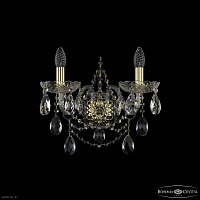 Бра хрустальное Bohemia IVELE Crystal 1411B/2/160/XL G