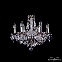 Хрустальная подвесная люстра Bohemia IVELE Crystal 1606/6/160/NB