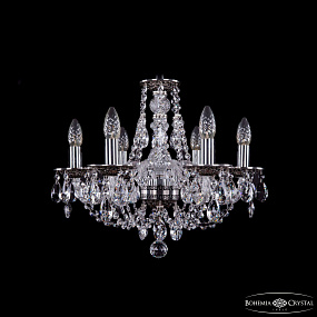 Хрустальная подвесная люстра Bohemia IVELE Crystal 1606/6/160/NB