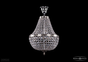 Хрустальная люстра (Груша) Bohemia IVELE Crystal 2150/30/Ni