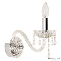 Бра хрустальное Bohemia IVELE Crystal 112B/1/165 Ni V0300