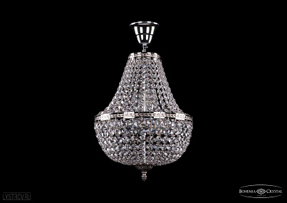 Хрустальная люстра (Груша) Bohemia IVELE Crystal 2150/30/Ni