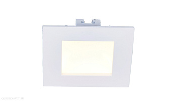 Встраиваемый точечный светильник Arte Lamp RIFLESSION A7408PL-1WH