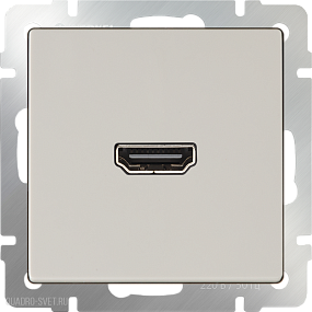 Розетка HDMI (слоновая кость) Werkel WL03-60-11