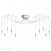 Люстра подвесная LOFT IT Spider LOFT1162W/10