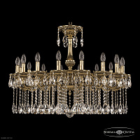 Подвесная хрустальная люстра Bohemia Ivele Crystal 75102/16/300 A GB