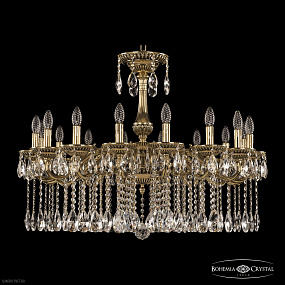 Подвесная хрустальная люстра Bohemia Ivele Crystal 75102/16/300 A GB