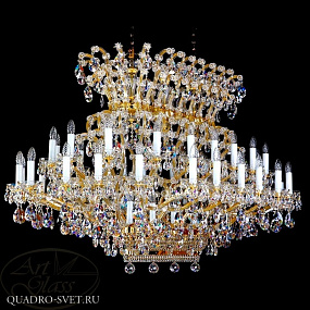Люстра большая ARTGLASS MARIA TEREZIA OVAL CE